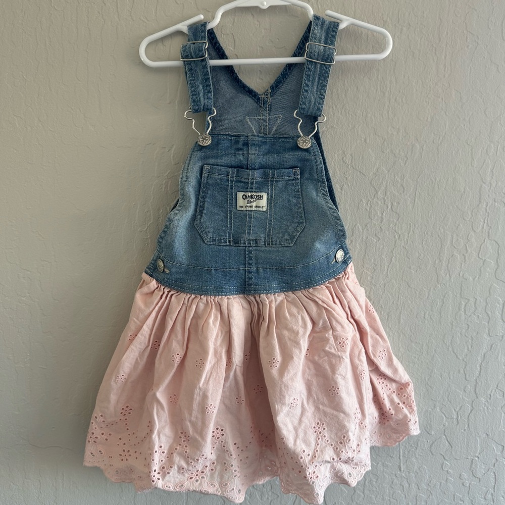 OshKosh B'gosh Pink Denim Skirtall for Kids